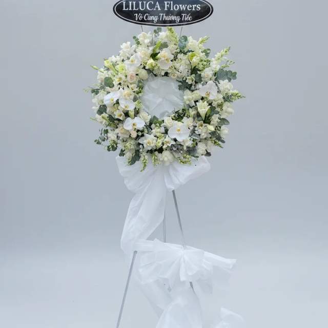 Kệ lan hồ điệp trắng Eternal Peace